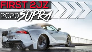 Here is The First 2JZ Swapped 2020 A90 Supra!