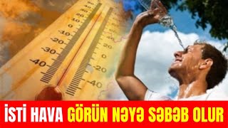 İsti havanın insanda yaratdığı qorxunc dəyişiklik - Niyə hər kəsdən gizlədilir?