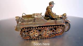 Soon on this channel;  1:35 WW2 German Motors and Kettenkrad !!