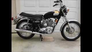 Triumph Trident T140V Restored Classic Motorcycle from 1974