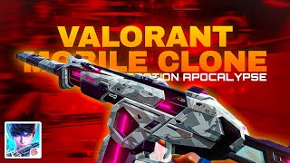 Valorant Mobile's Clone Operation Apocalypse highlights with motion blur🤯 120fps