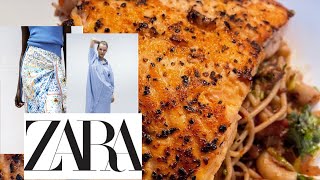 RAMADAN WEEKLY |Salmon Pasta Dinner |New-Ins Zara|Addressing what’s happening in PALESTINE 🇵🇸