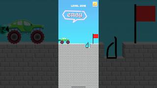 Draw bridge puzzle game level 2015  #drawing #game #Shorts