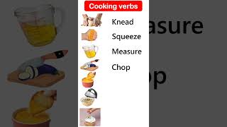 Cooking verbs.  #vocabulary #learnenglish #shorts