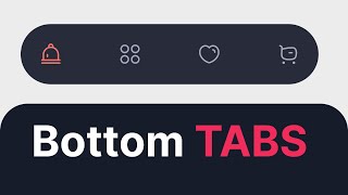 Bottom Tabs Navigator - React Native Tutorial