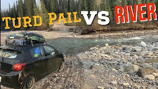 2014 Mitsubishi Mirage vs River