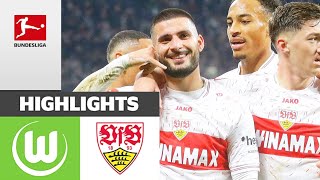 Wolfsburg vs Stuttgart (2-2) Highlights | Bundesliga 2024 | VfL Wolfsburg VfB Stuttgart | VfL - VfB