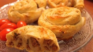 Kıymalı Rulo Börek - Hazır Yufkalı | Canandan Tarifler