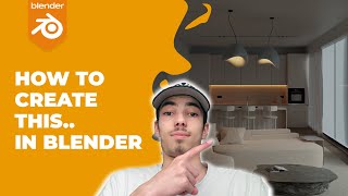 It tooks me 2 DAYS to make | How to make interiors in blender | Tutorial