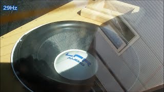 Single 15" LFR Audio Subwoofer Moving Some Air On 1000 Watts