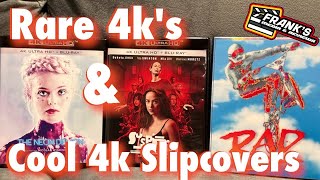 Rare and OOP 4K Bluray's and Cool 4k Slipcovers