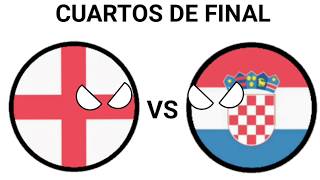 INGLATERRA VS CROACIA CUARTOS DE FINAL