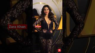 Sexy Zara Khan for animal movie sucess party