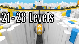 Gyro Sphere Levels 21 - 28 Gameplay Android IOS #GyroSphereTrials