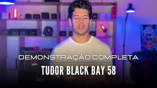 Demonstração Relógio Seminovo Tudor Black Bay 58 Automático Azul M79030B-0001