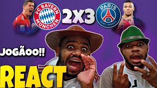 NEYMAR DEU SHOW 😱 | REACT-REAÇÃO PSG 3X2 BAYERN DE MUNIQUE