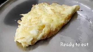 Sweet omelette (Meetha omelette)