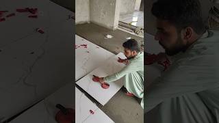 Floor Tile Fitting Skills Size (60x120)cm #shorts #youtubeshorts #design