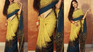 Silk sree draping in different style | Silk saree wearing easy | Perfect saree draping tutorials