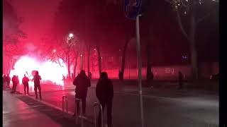 Milan Lazio 3-2 cori curva sud milano