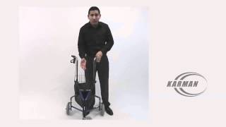 R-3600 Rollator - by Karman Healthcare