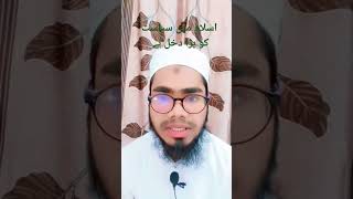 اسلام میں سیاست کو بڑا دخل ہے #molana Ashraf Ali araryave #slamic short video