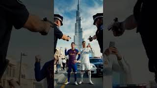 Caught on Camera: Messi and Ronaldo in Trouble at Burj Khalifa