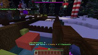 HiveMC Bedrock DeathRun | Snowfall - 1:07.824 (Former World Record)