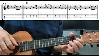 A Time For Us - Easy Beginner Ukulele Tabs With Playthrough Tutorial Lesson