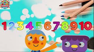 One, Two, Three! Count 1 to 10  | Super Simple Kids Songs for You