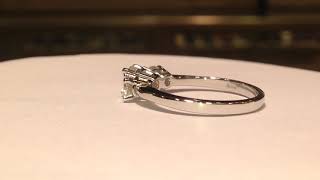 1.00 Carat 3 Stone Ring