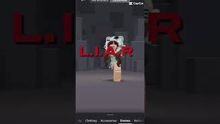 LIAR!#roblox #mm2 #murdermystery2 #fypシ゚viral #youtubeshorts