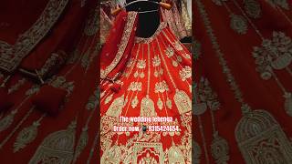 Full handmade wedding lehenga in chandni Chowk #shorts #lehengacholi #lehenga #bridallehenga