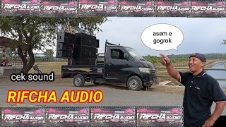 cek sound rifcha audio lodoyo blitar