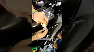 Yamaha R15 body protection lemination | ppf | lemination | इसे तो बच्ची रहेगी 😀|#sk_wrapshorts