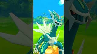 Shiny Dialga and Giratina Duo in The Go Battle Master League #shorts #pokemongo #youtubeshorts