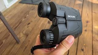 occer 12x25 Compact Binoculars with Clear Low Light Vision Review, I'm glad I bought this Binocular