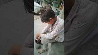 Helping homeless poor kids 😔|| Heart touching video || Helping poor boy emotionalfacts#shorts #viral