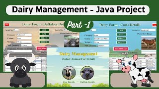 Dairy management - Part 1 | java Project | Project for Studnets in Java | @QuantumRankOfficial