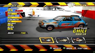 FlatOut 2 Racing PS2 Gameplay: Crash, Burn, and Race to Victory!