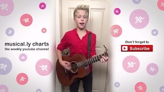 CARSON LUEDERS MUSICAL.LY COMPILATION ❤️💛💚 BEST OF 2017