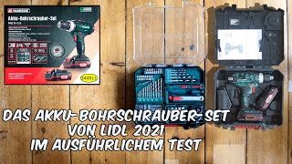 LIDL Akku-Bohrschrauber Set »PABS 20-Li D5« von PARKSIDE - Ausführliches Unboxing »PABS 20-Li F7«