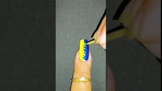 Easy nail art design for beginners 💅😍 #shortsfeed #simplenails #nailart #naildesign #nailartdesigns