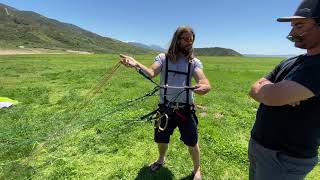 S1:E1 NeverLand Paragliding. First Lesson.