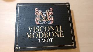 133. Visconti Modrone Tarot by Lo Scarabeo - unboxing