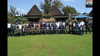 Uganda-Rwanda Cross Border Relations. Security officials hold a High level cross border Meeting.