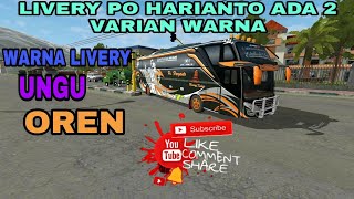 SHARE LIVERY [ PO.HARIANTO ] BUS SHD BUSSID V3.2