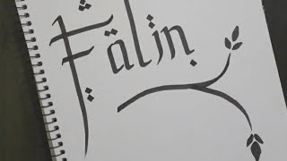 Calligraphy -Fatin