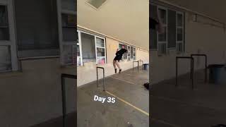 Doing a backflip everyday (Day 35)