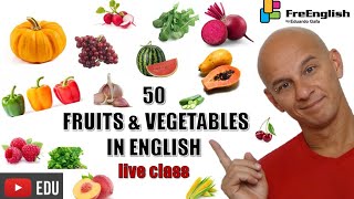 Conheça 50 Frutas, Legumes e Verduras em Inglês | Eduardo Gafa